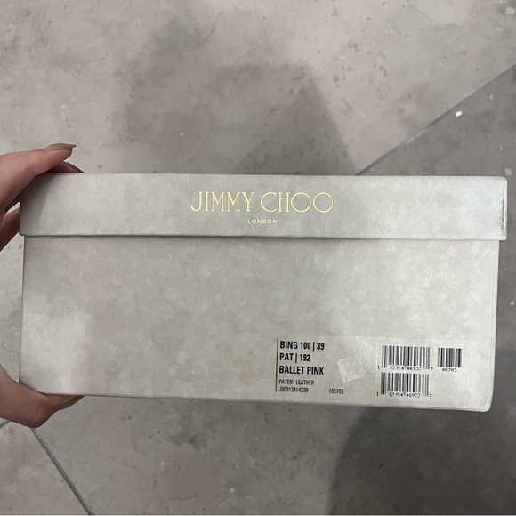 Ballet Pink closed toed Jimmy Choos - Picture 7 of 13